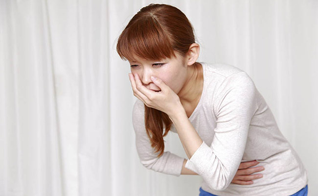 Buồn nôn là một trong những triệu chứng của đau dạ dày