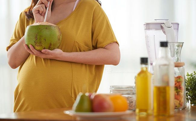 tiểu đường thai kỳ uống nước dừa được không